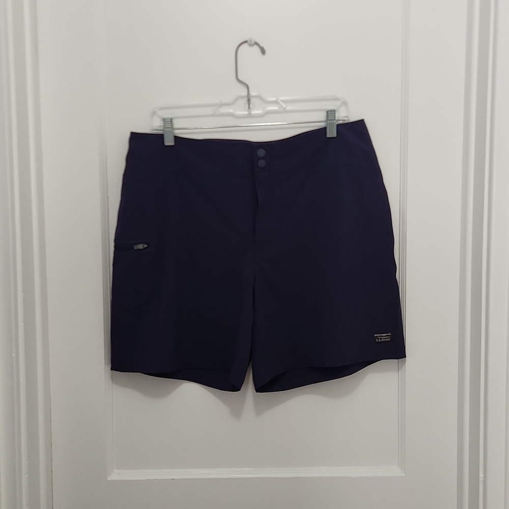 L.L. Bean Women's Blue Shorts Size 12